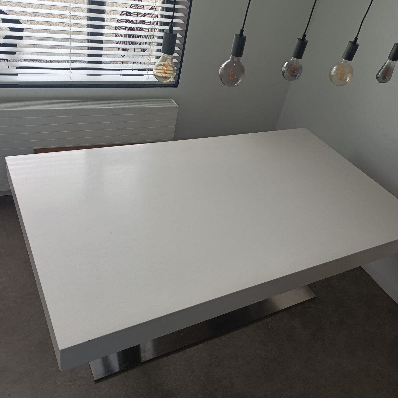 Eettafel, Huis en Inrichting, Tafels | Eettafels, Ophalen, Rechthoekig, 150 tot 200 cm, 50 tot 100 cm