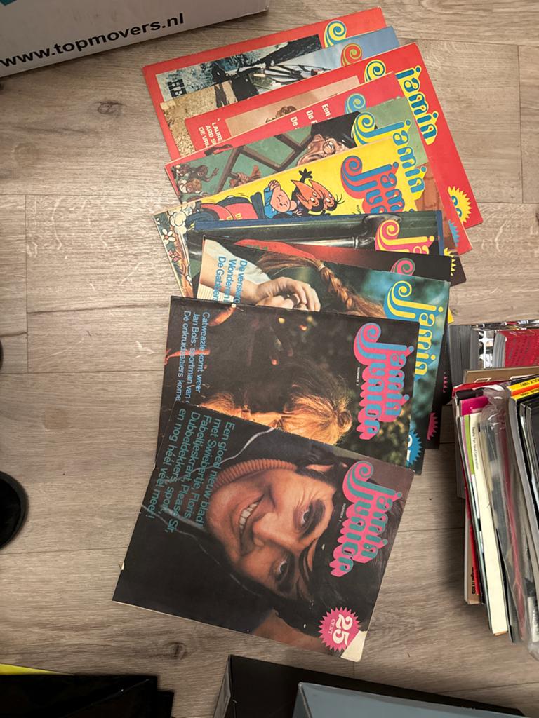 Jamin Junior Tijdschriften Collectie - Vintage Bladen, Boeken, Ophalen of Verzenden, Gelezen, Overige typen