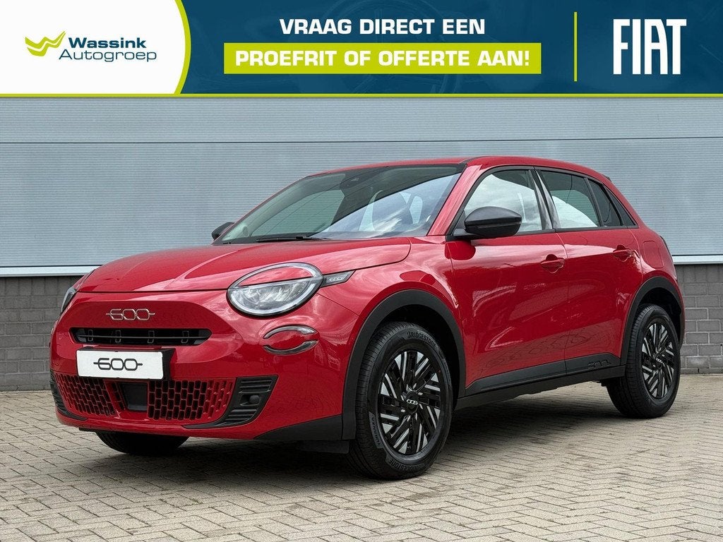 Fiat 600 Hybrid Turbo Charged 110 pk Automaat Pop | Winter P, Auto's, Fiat, Automaat, LED verlichting, Gebruikt, 1199 cc