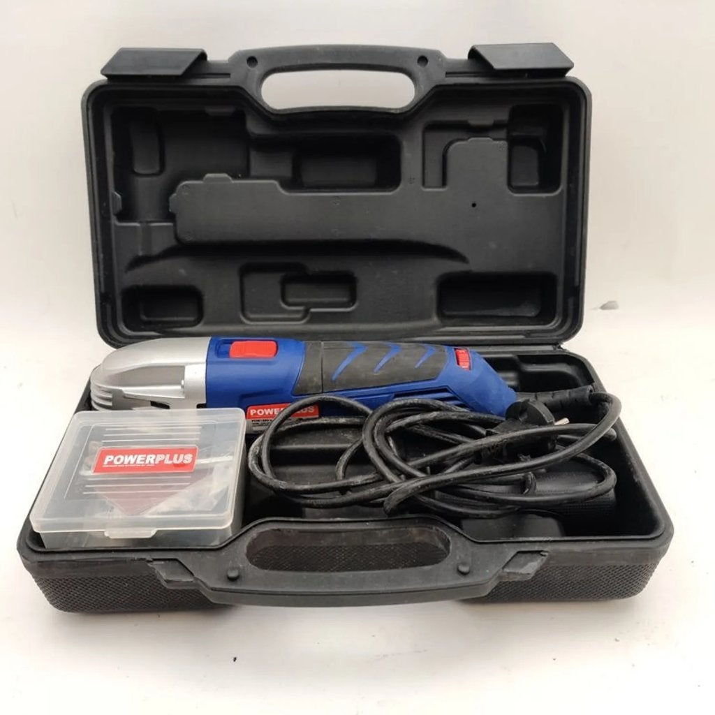 Powerplus POW1880 Multitool nu voor €29.99, S, Ophalen of Verzenden, Zo goed als nieuw, S