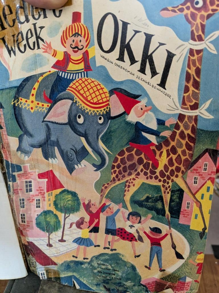 Ingebonden stripbladen Okki, Meerdere stripboeken, Ophalen of Verzenden, Gelezen