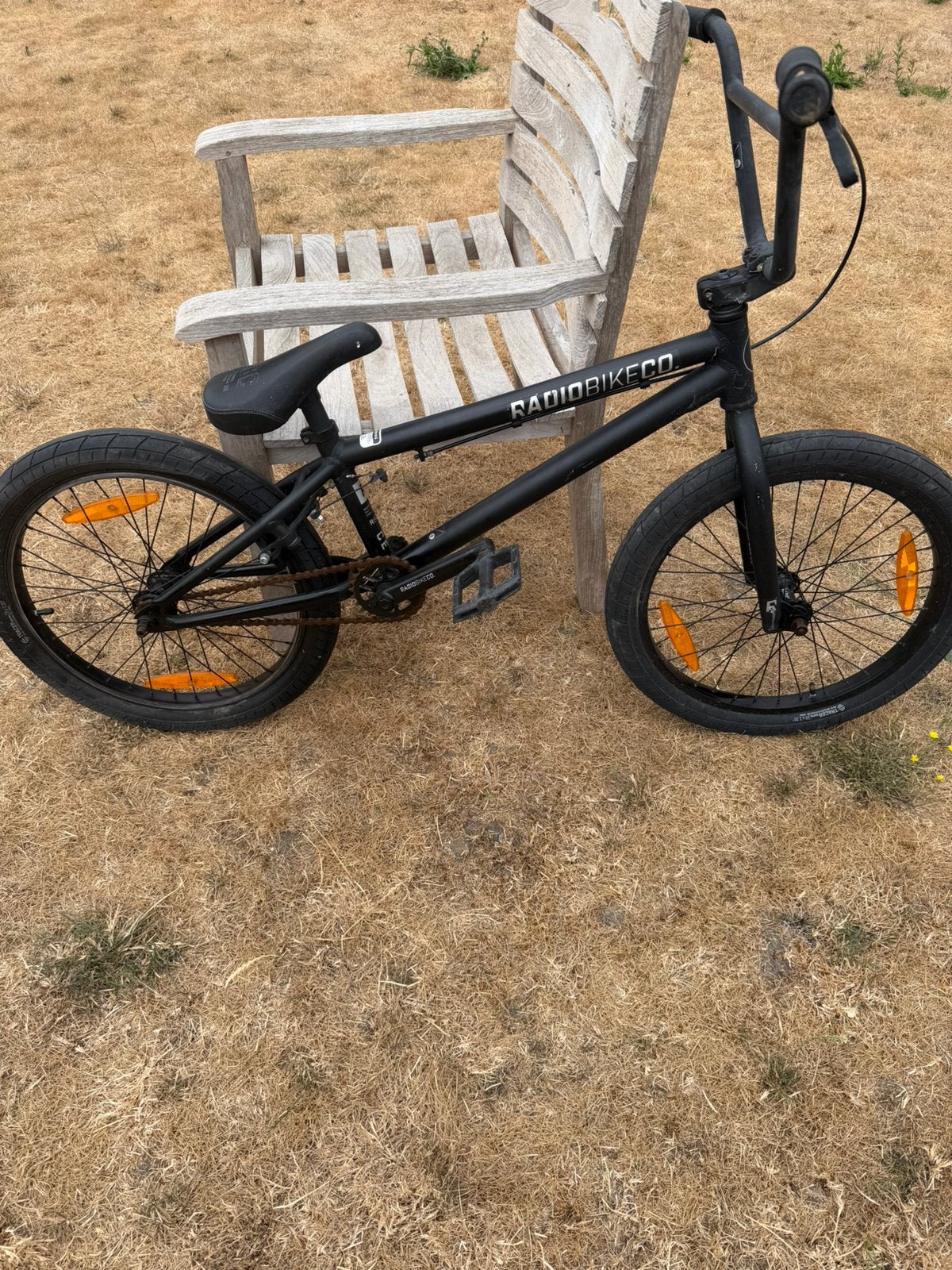 Radio Bikes Dice 20" BMX - Zwart - + accessoires, Fietsen en Brommers, Fietsen | Crossfietsen en BMX, Ophalen, Zo goed als nieuw