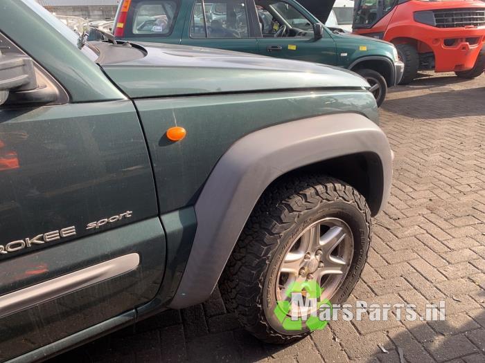 Scherm rechts-voor van een Jeep Cherokee, Jeep, Gebruikt, -, -
