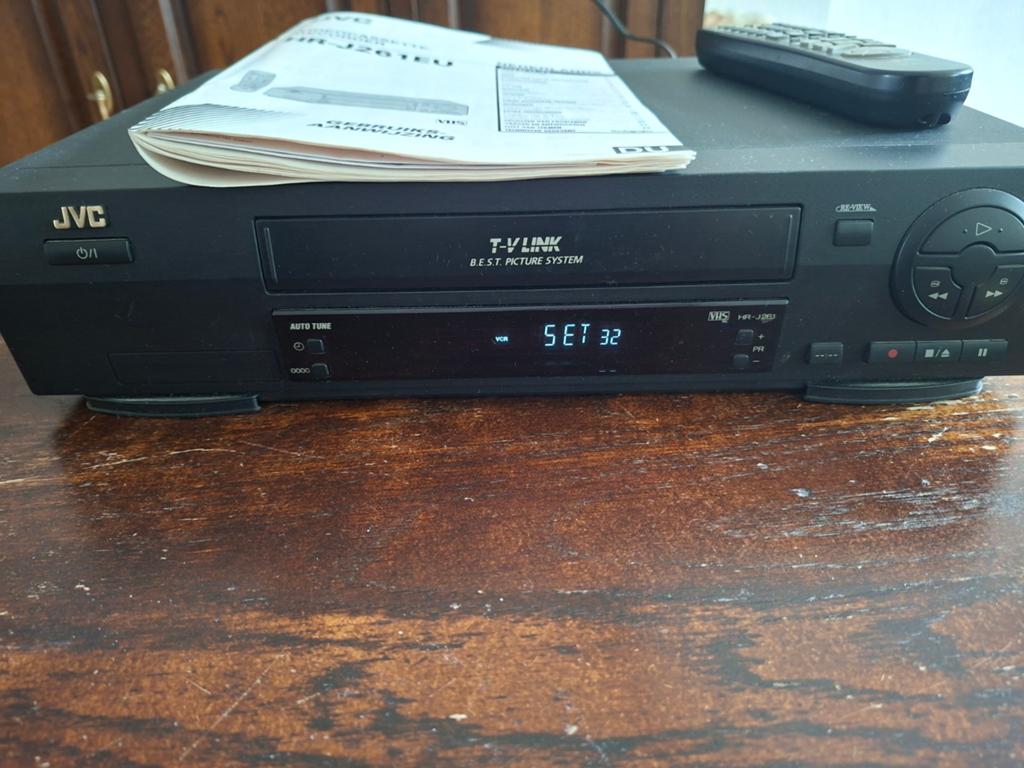 JVC HR-J261EU Videorecorder VHS met Afstandsbediening, Ophalen, JVC, Overige resoluties, Gebruikt