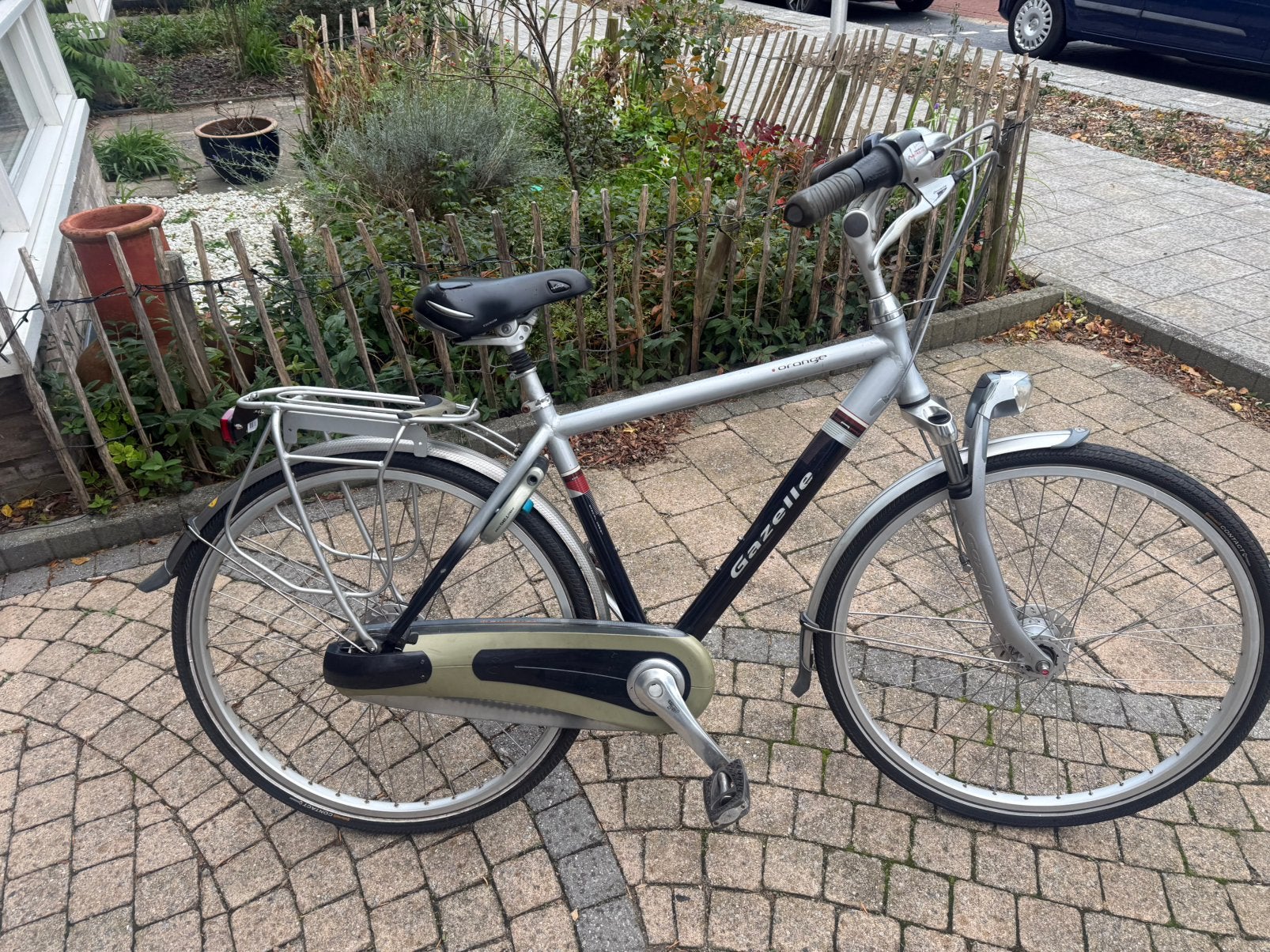 Te koop Gazelle Orange 28 inch, Ophalen, Gebruikt, Versnellingen, 49 tot 53 cm