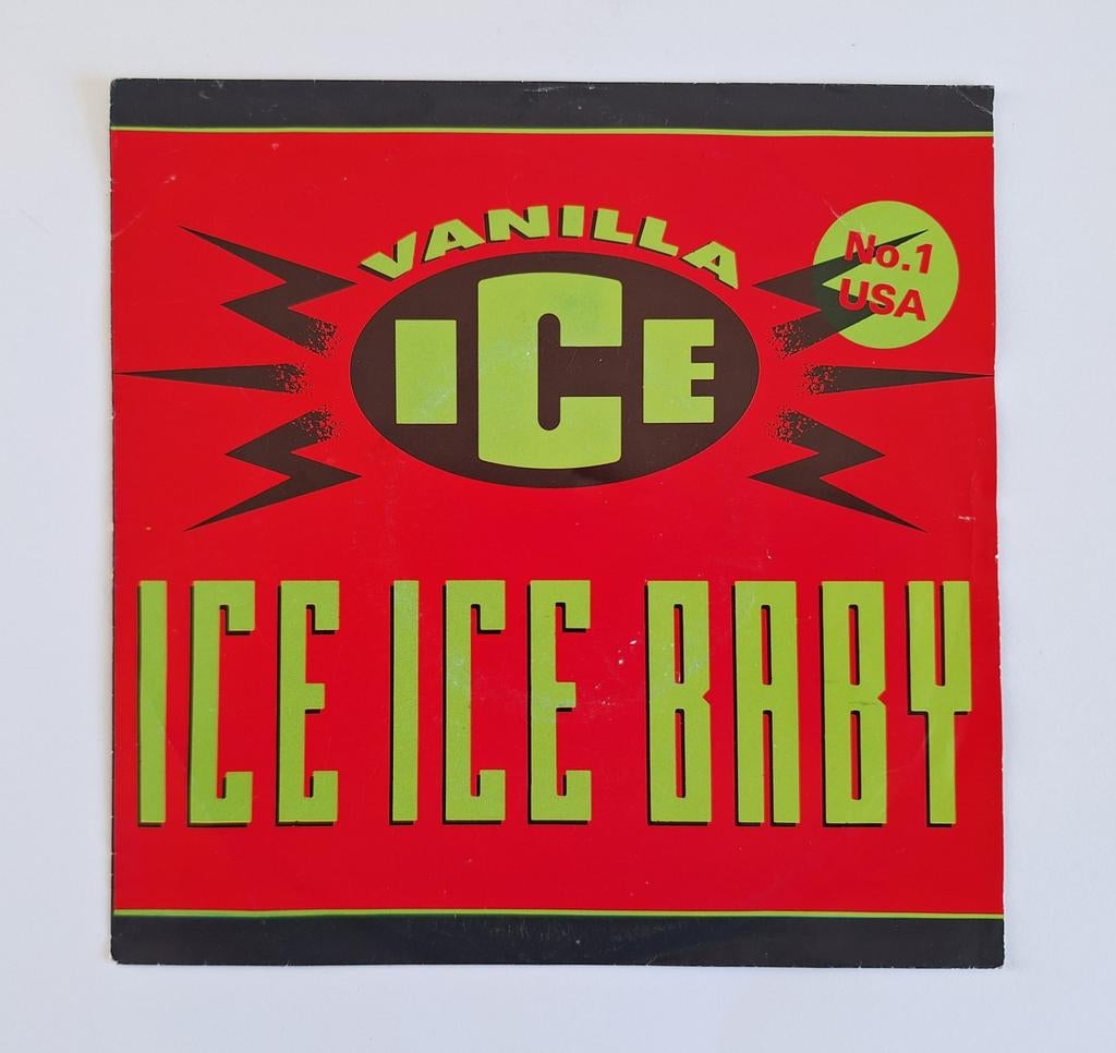 Vinyl 7" single Vanilla Ice - Ice Ice Baby, Cd's en Dvd's, 1 single, Ophalen of Verzenden, Zo goed als nieuw, Pop