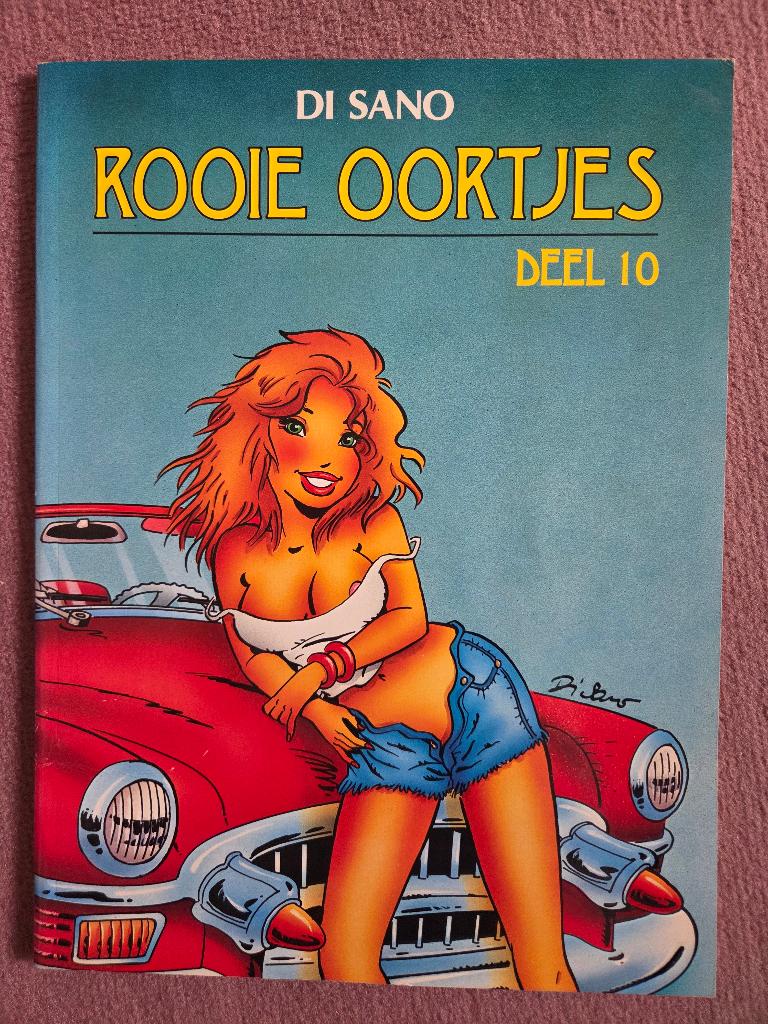 Rooie oortjes 10- Di Sano, Boeken, Eén stripboek, Ophalen of Verzenden, Zo goed als nieuw, Di Sano