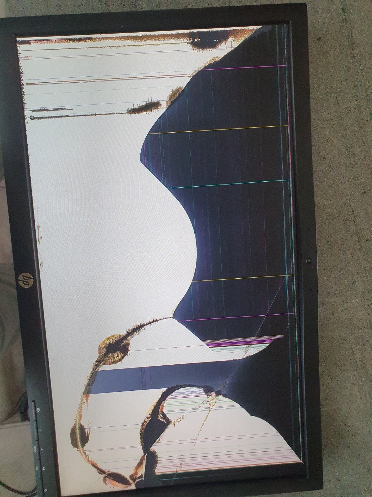 HP Compaq L2311c Monitor - Defect scherm, Computers en Software, Monitoren, Niet werkend, 60 Hz of minder, DVI, VGA, Ingebouwde speakers