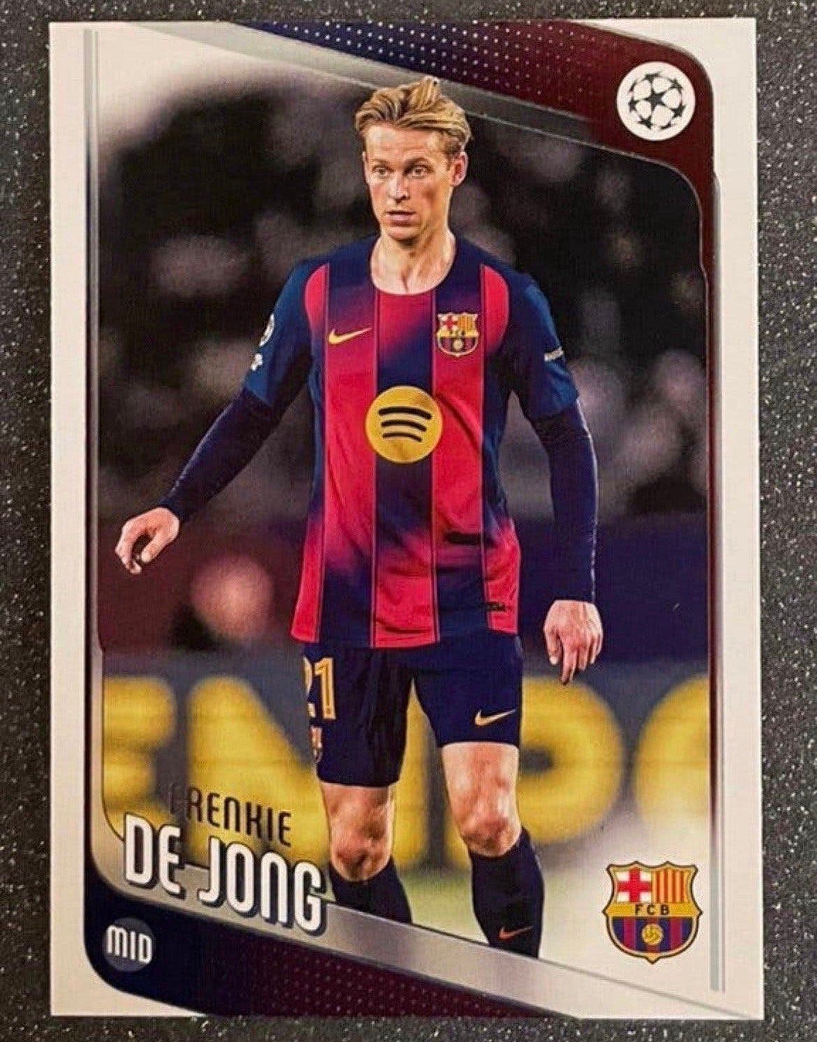 Topps UCC Flagship ‘26   FRENKIE DE JONG   FC BARCELONA, Verzenden, Zo goed als nieuw, Plaatje