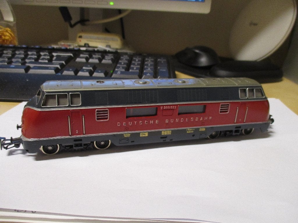 Marklin Dieselloc 3021 in een zeer mooie staat, Hobby en Vrije tijd, NVT, Wisselstroom, Gebruikt, Locomotief