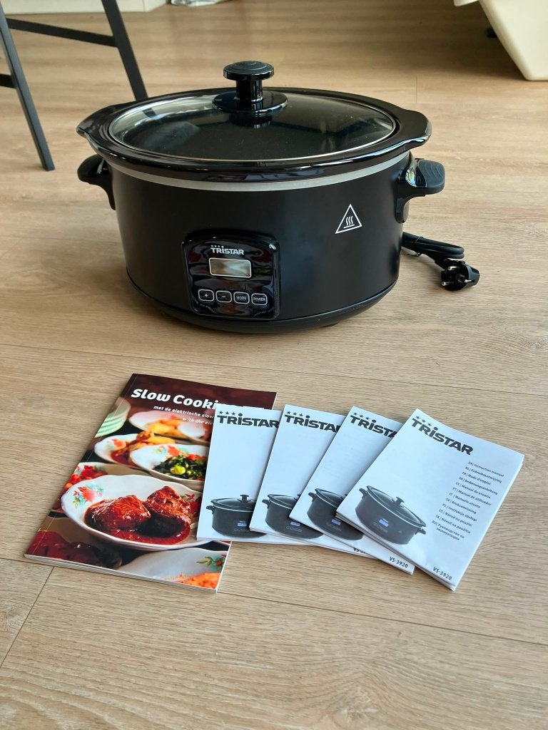 Tristan slowcooker 4,5 liter - VS-3920 - ongebruikt, Ophalen, Nieuw