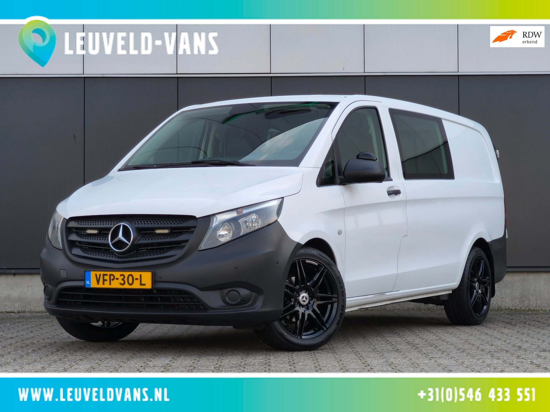 Mercedes-Benz Vito 114CDI AUT LANG LEER PDC CRUISE CLIMATE, Automaat, Gebruikt, 4 cilinders, 2000 kg