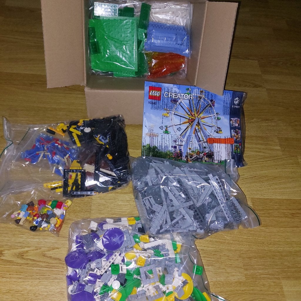 Lego 10247 Ferris Wheel / Reuzenrad, Kinderen en Baby's, Speelgoed | Duplo en Lego, Compleet, Lego, Ophalen of Verzenden, Zo goed als nieuw