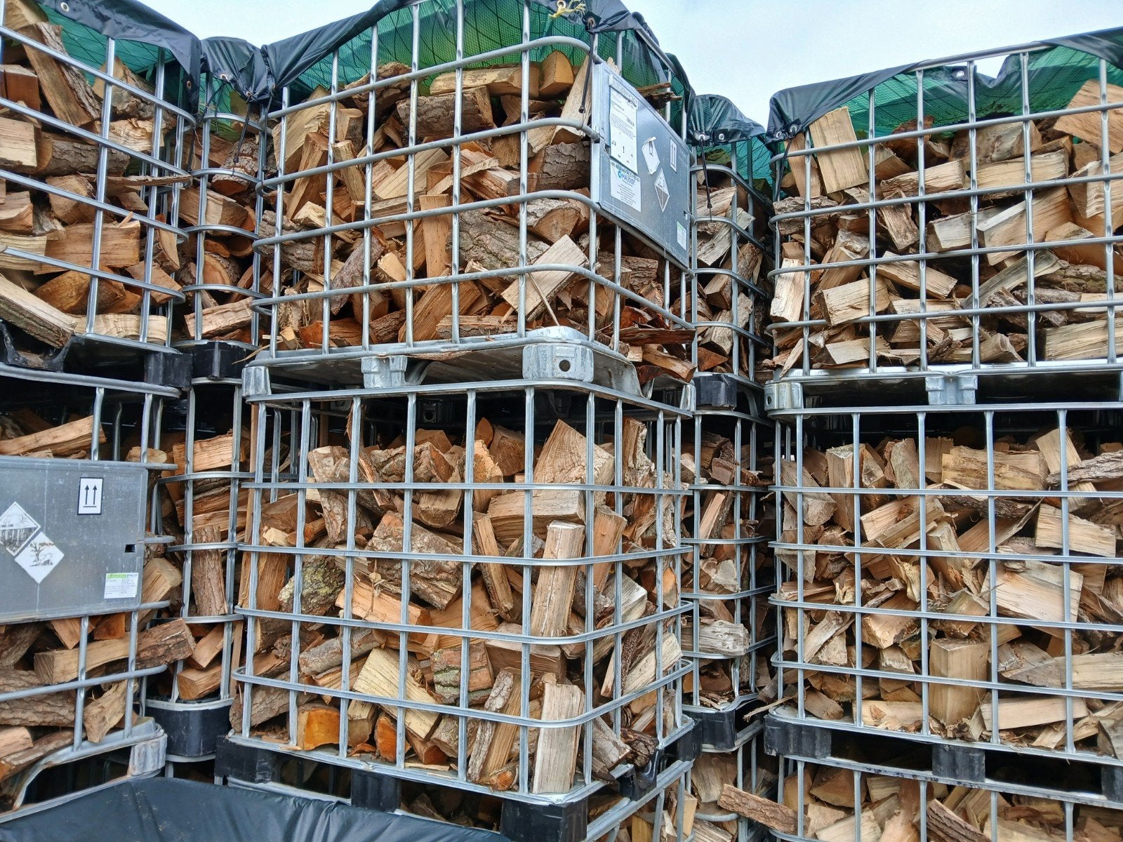 droog Brandhout,  115 euro, 50% elzen 50% wilg, 6 m³ of meer, Ophalen of Verzenden, Elzenhout, Blokken