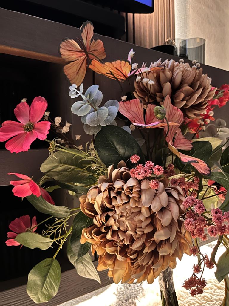 Boeket zijden bloemen, Ophalen of Verzenden, Nieuw