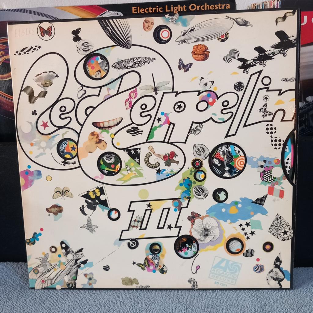 Lp Led zeppelin 3  ger 1970, Ophalen of Verzenden, Gebruikt, 12 inch