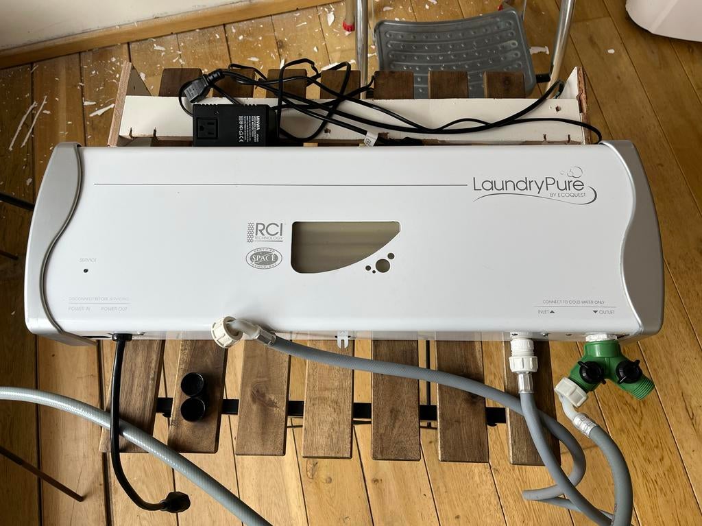 LaundryPure ozon + actieve zuurstof machine voor wasmachine, Ophalen, Gebruikt, Minder dan 1200 toeren