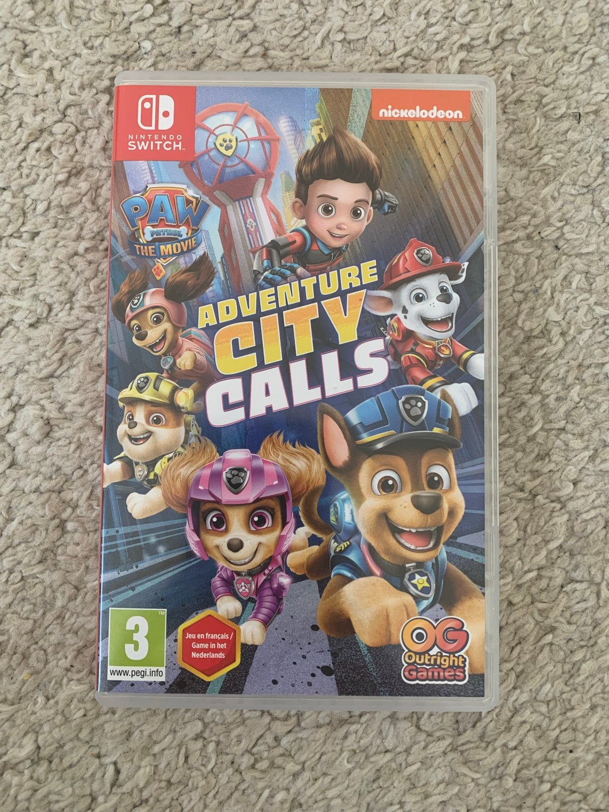 PAW Patrol The Movie: Adventure City Calls - Nintendo Switch, Ophalen of Verzenden, Zo goed als nieuw, Met games