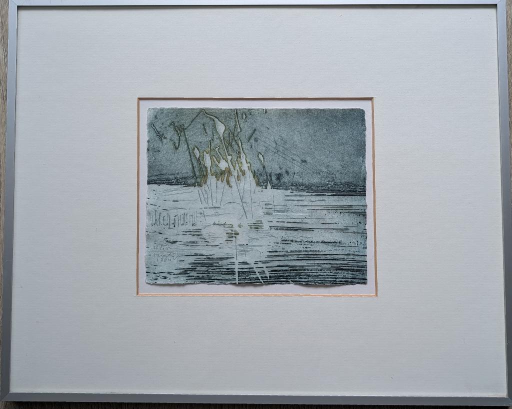 Ets van Jan Montyn, Antiek en Kunst, Kunst | Etsen en Gravures, Ets, Ingelijst, 1950 - 1999, Ophalen