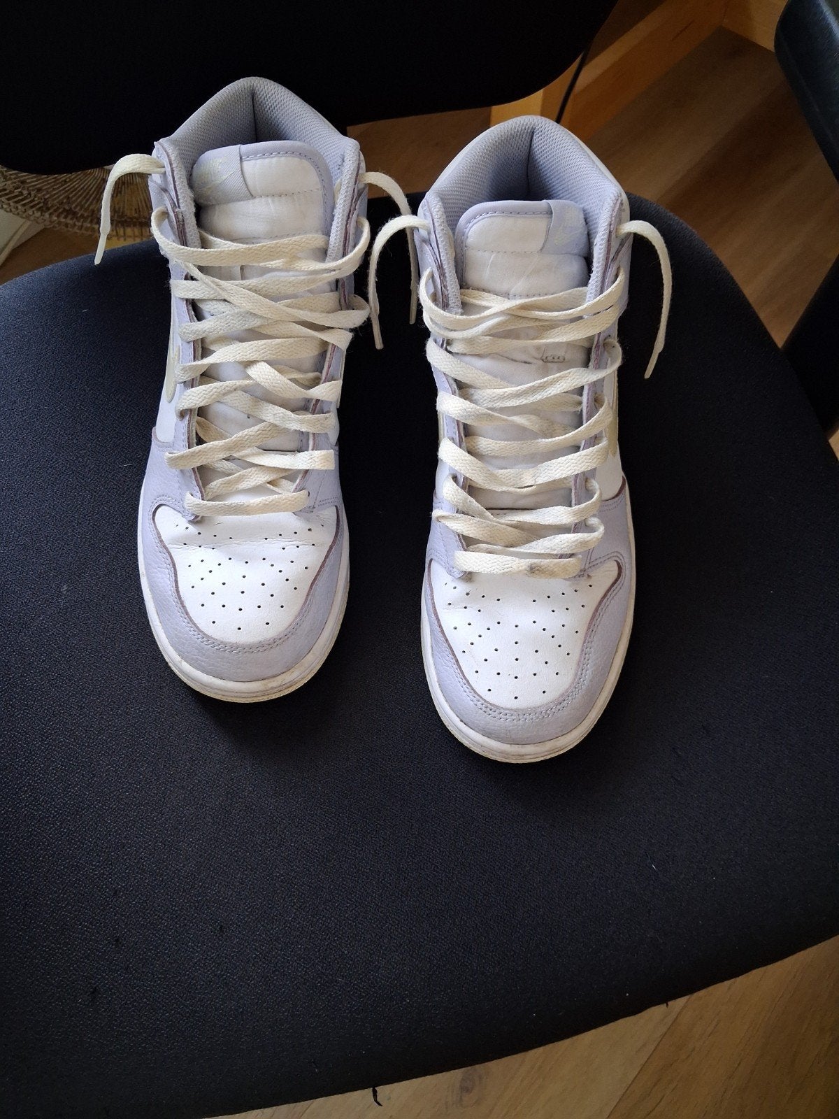 Nike Dunk High Sneakers - Blauw/Wit - Maat 41, Blauw, Nike, Ophalen of Verzenden, Sneakers of Gympen