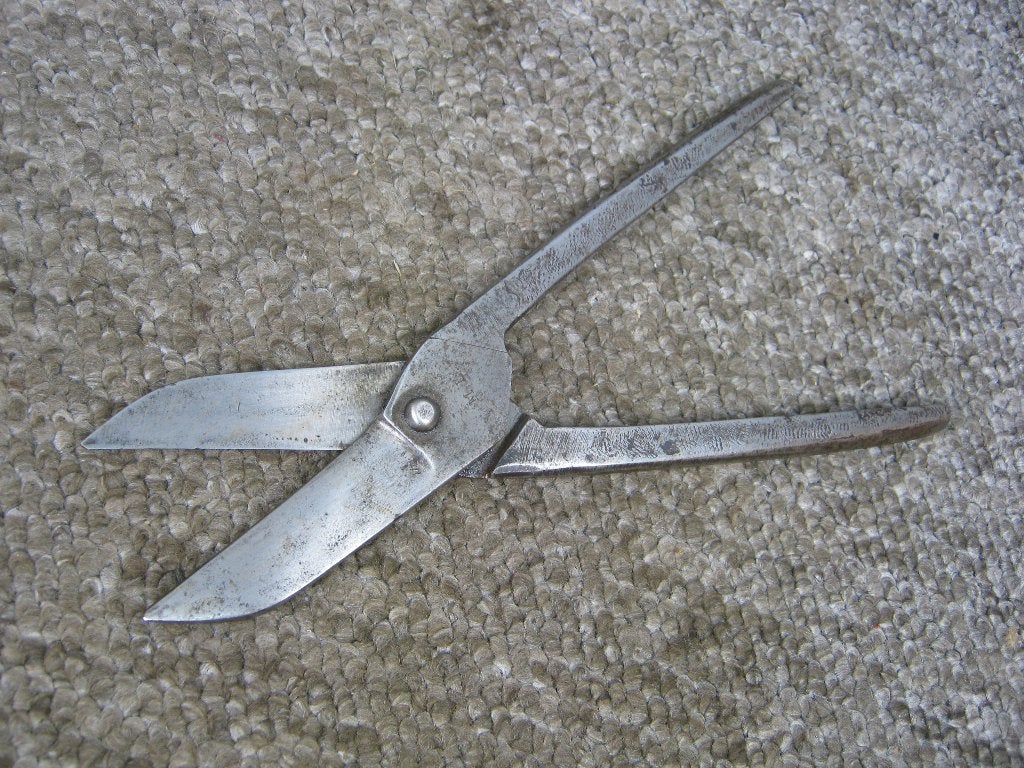 Zware metaal schaar, Antiek en Kunst, Antiek | Gereedschap en Instrumenten, Verzenden