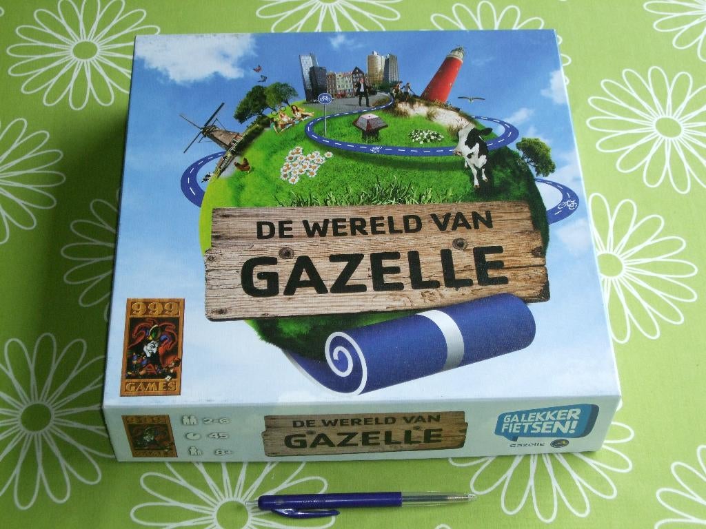 De wereld van Gazelle bordspel, Een of twee spelers, Ophalen of Verzenden, Zo goed als nieuw