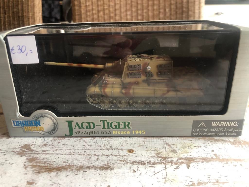 Dragon Armor Jagd-Tiger sPzJgAbt 653 Alsace 1945, Overige merken, Nieuw, Ophalen of Verzenden, Tank