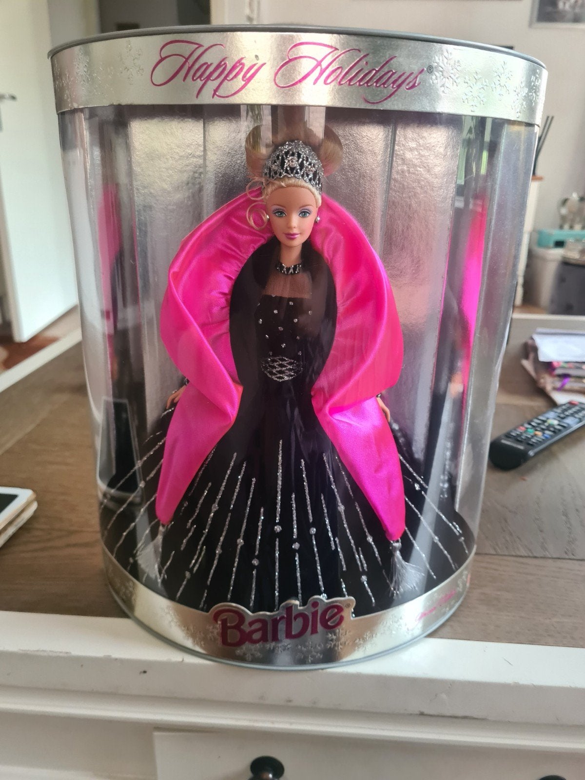 Happy Holidays Barbie 1998 - Nieuw in doos, Ophalen of Verzenden, Nieuw, Fashion Doll