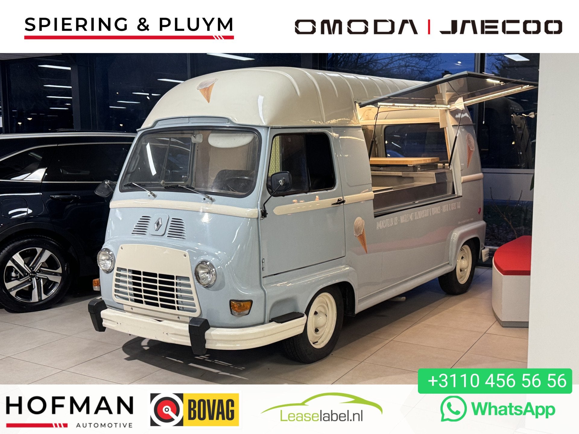 Renault Estafette Food-truck (bj 1971), Auto's, Gebruikt, Renault, Overige brandstoffen, Bedrijf