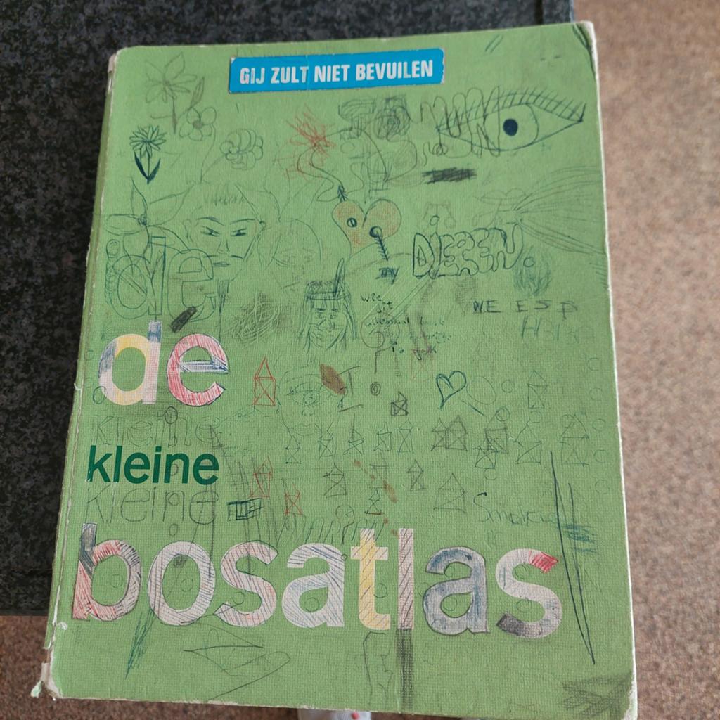 Bosatlas 1971, Ophalen of Verzenden, Gelezen, Overige niveaus, Aardrijkskunde