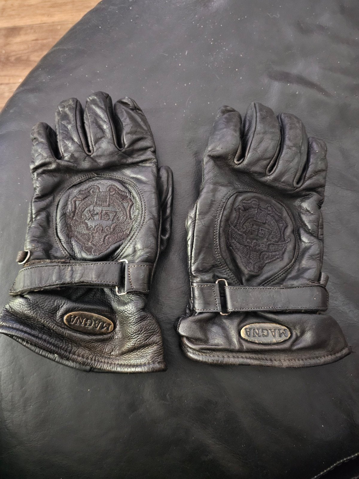 Echte leren MAGNA handschoenen, maat XL, Motoren, Ophalen of Verzenden