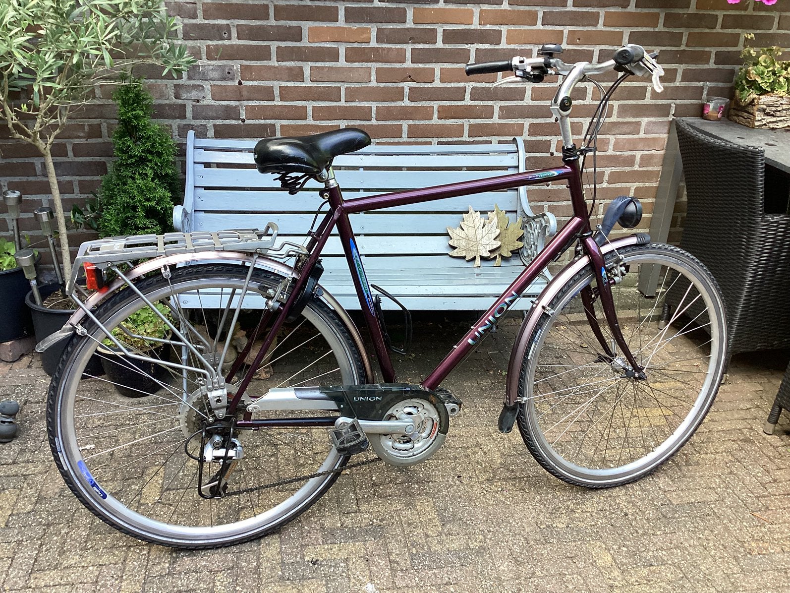 Herenfiets Union, 57 tot 61 cm, Ophalen, Zo goed als nieuw, Overige merken