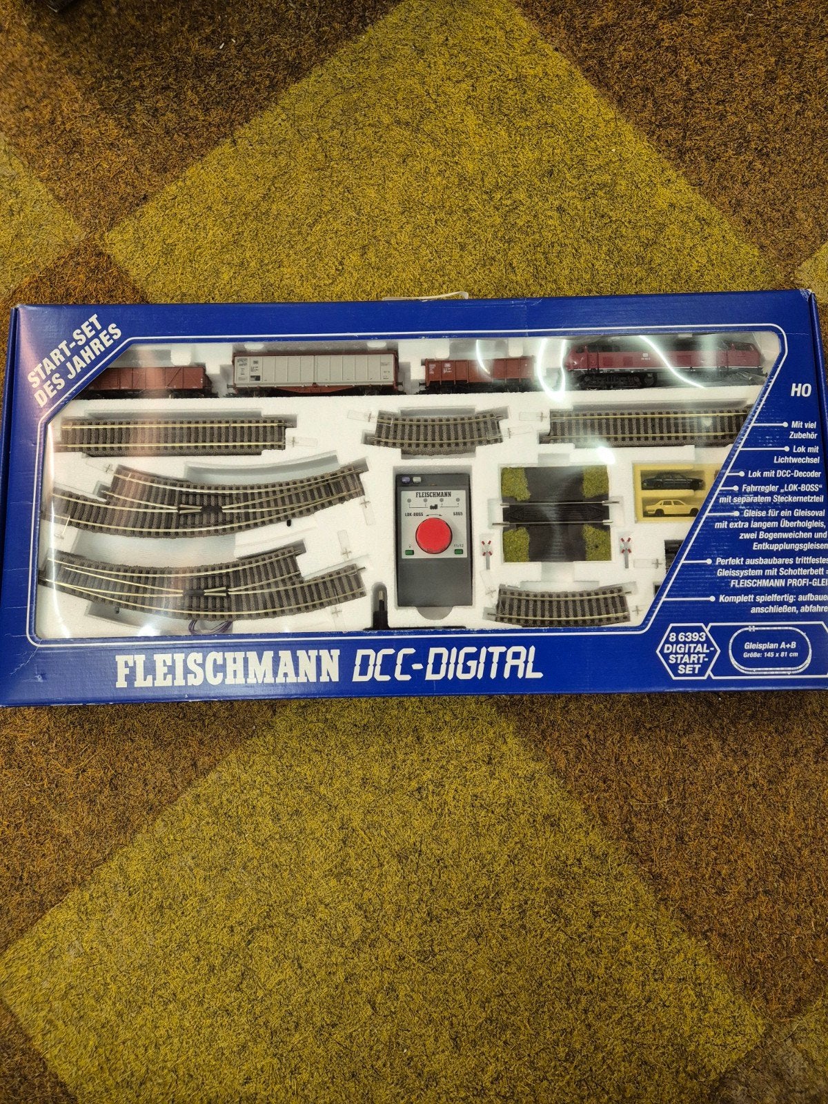 Fleischmann 8 6393 Start set des jahres H0, Hobby en Vrije tijd, Modeltreinen | H0, Ophalen of Verzenden, Nieuw, Treinset, Fleischmann