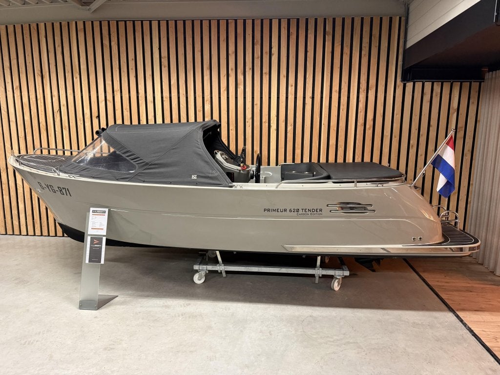 PRIMEUR 620 'CARBON EDITION' 60PK SUZUKI Raymarine! Bj'21, Watersport en Boten, Tender, Rondzit, 0 cm, Primeur
