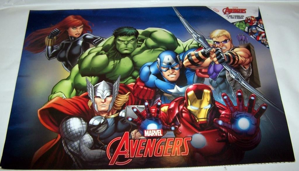 Marvel Avenger boek met stickers en kleurplaten. Izgs., Verzamelen, Ophalen of Verzenden, Superheld, Nieuw, Boek of Spel