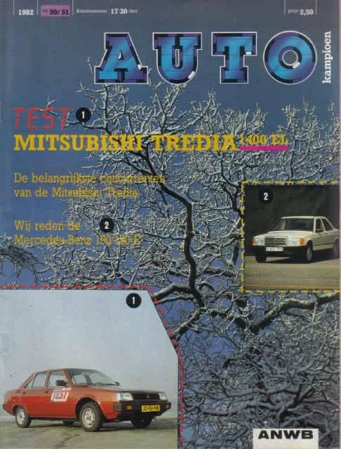 Autokampioen 50/51 1982: BMW 635CSi - Mercedes Benz 190 190E, Ophalen of Verzenden, Gelezen, Algemeen