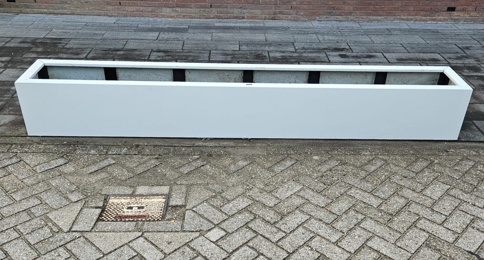metalen plantenbak Waldo, Tuin en Terras, Ophalen, Gebruikt, 100 cm of meer, Balkon