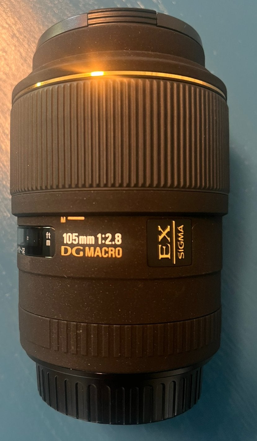 Sigma Macro Canon EF 105mm 1:2.8 DG Macro EX, Sigma, Ophalen of Verzenden, Macrolens, Canon EF