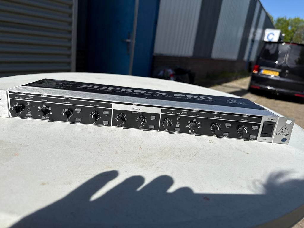 Behringer SUPER-X PRO CX2310 Crossover - Kort gebruikt, Ophalen of Verzenden, Zo goed als nieuw