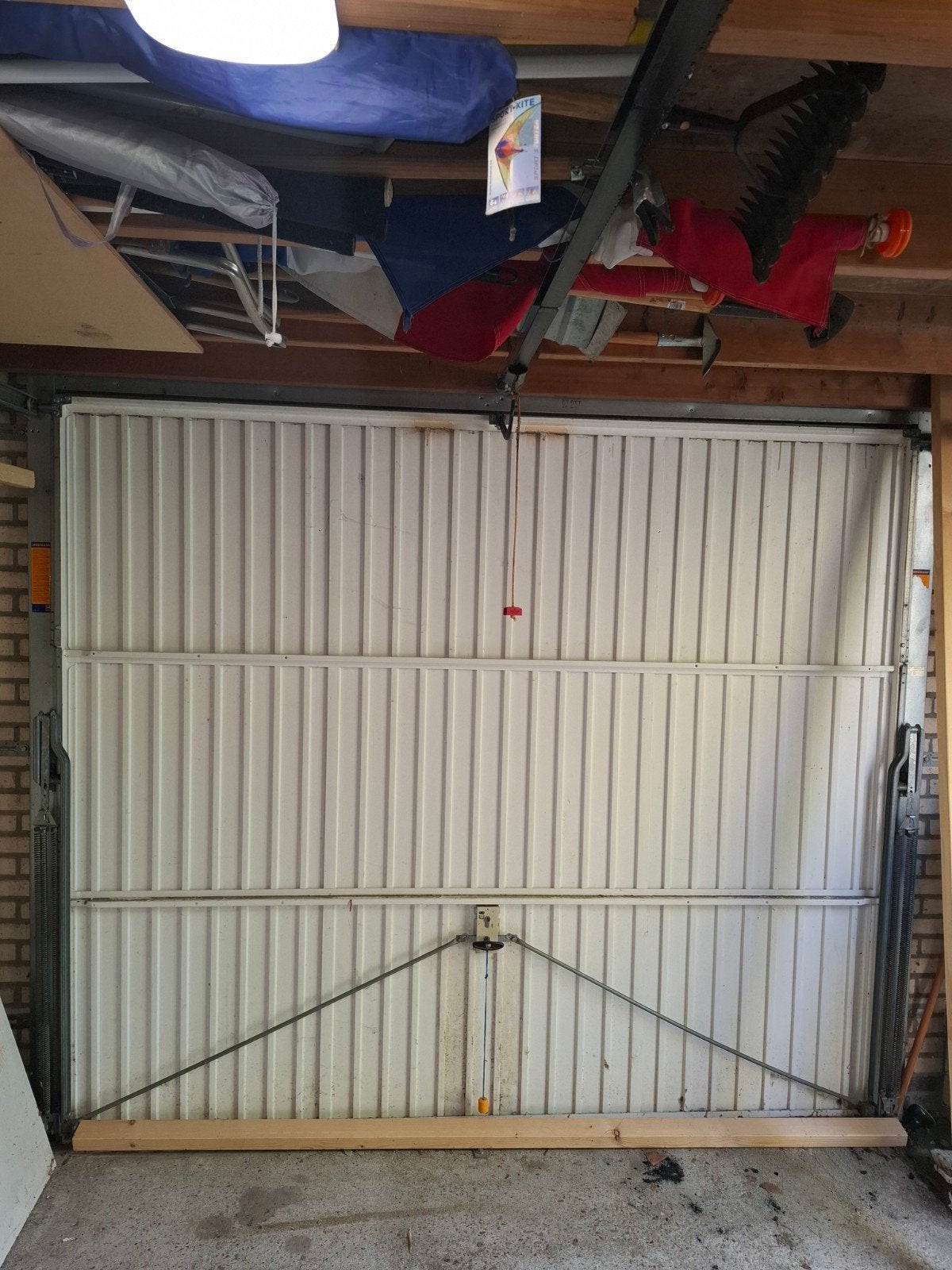 Hormann N80 Garagedeur met Doormaster aandrijving, Ophalen, Gebruikt