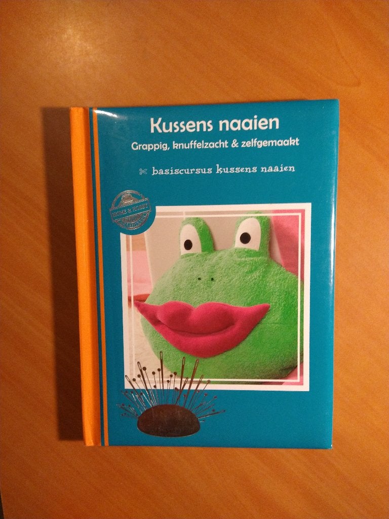 Kussens naaien. Grappig, knuffelzacht & zelfgemaakt, Boeken, Ophalen of Verzenden, Gelezen, Overige onderwerpen
