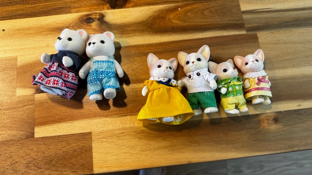 Sylvanian Families: Familie set chihuahua's, Ophalen of Verzenden, Zo goed als nieuw