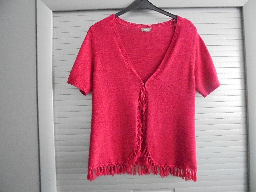 vestje rood maat 44 merk Gelco, Kleding | Dames, Gelco, Maat 42/44 (L), Ophalen of Verzenden, Zo goed als nieuw