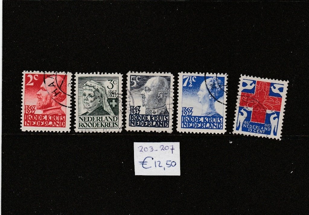 nederland- 203-207, Ophalen of Verzenden