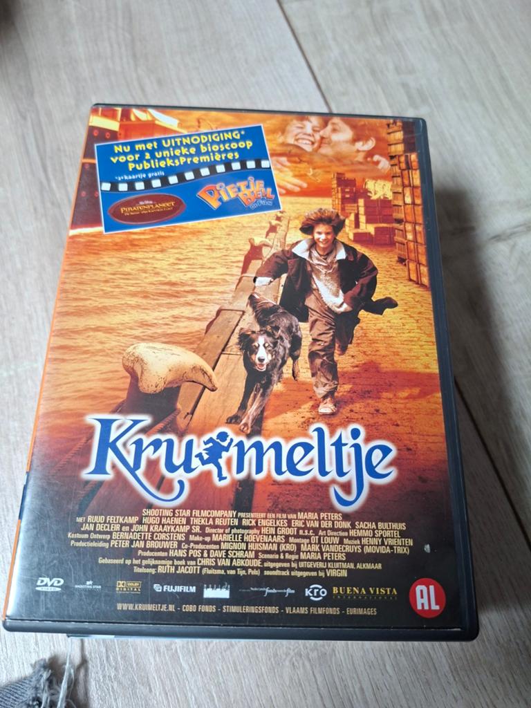 Kruimeltje DVD - Nederlandse Familiefilm, Gebruikt, Alle leeftijden, Overige genres, Ophalen of Verzenden