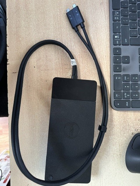Dell WD19DCT/ K20A dell docking staion incl 180w voeding, Verzenden, Zo goed als nieuw, Dell, Docking station