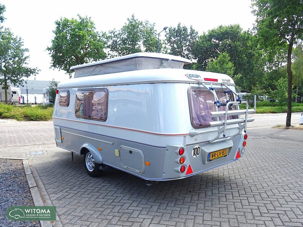 Eriba Troll 552 GT opknapper ! wel netjes !, Caravans en Kamperen, Caravans, Schokbreker, Bedrijf, Tot en met 3, 4 tot 5 meter