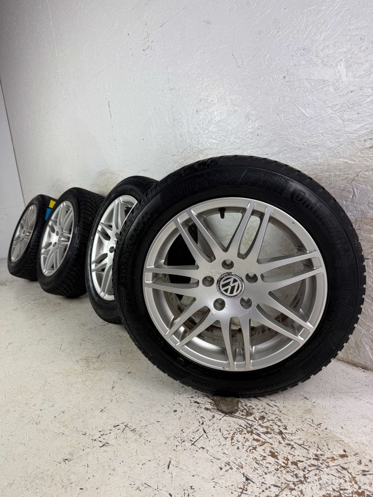 Volkswagen Golf Caddy Audi velgen 16" 5x112 winterset 7mm!, Niet ingevuld, Gebruikt, 16 inch, Banden en Velgen
