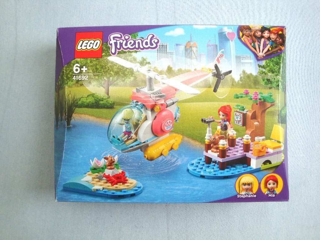 Lego Friends 41692 - Dierenkliniek reddingshelikopter, Friends, Ophalen of Verzenden, Zo goed als nieuw, Complete set