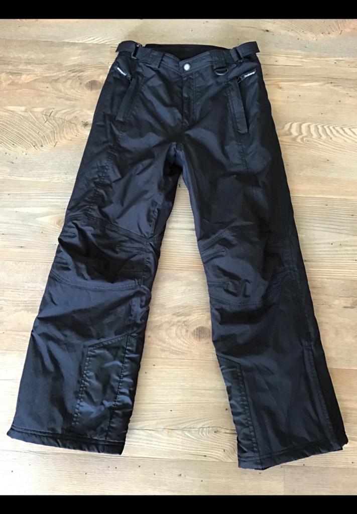 Sneeuwbroek voor kind, maat 152 zwart, skibroek van Maupiti., Overige merken, 100 tot 140 cm, Ophalen of Verzenden, Zo goed als nieuw